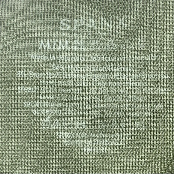 Spanx Seamless Green Camo Leggings size‎ Medium - Picture 5 of 7